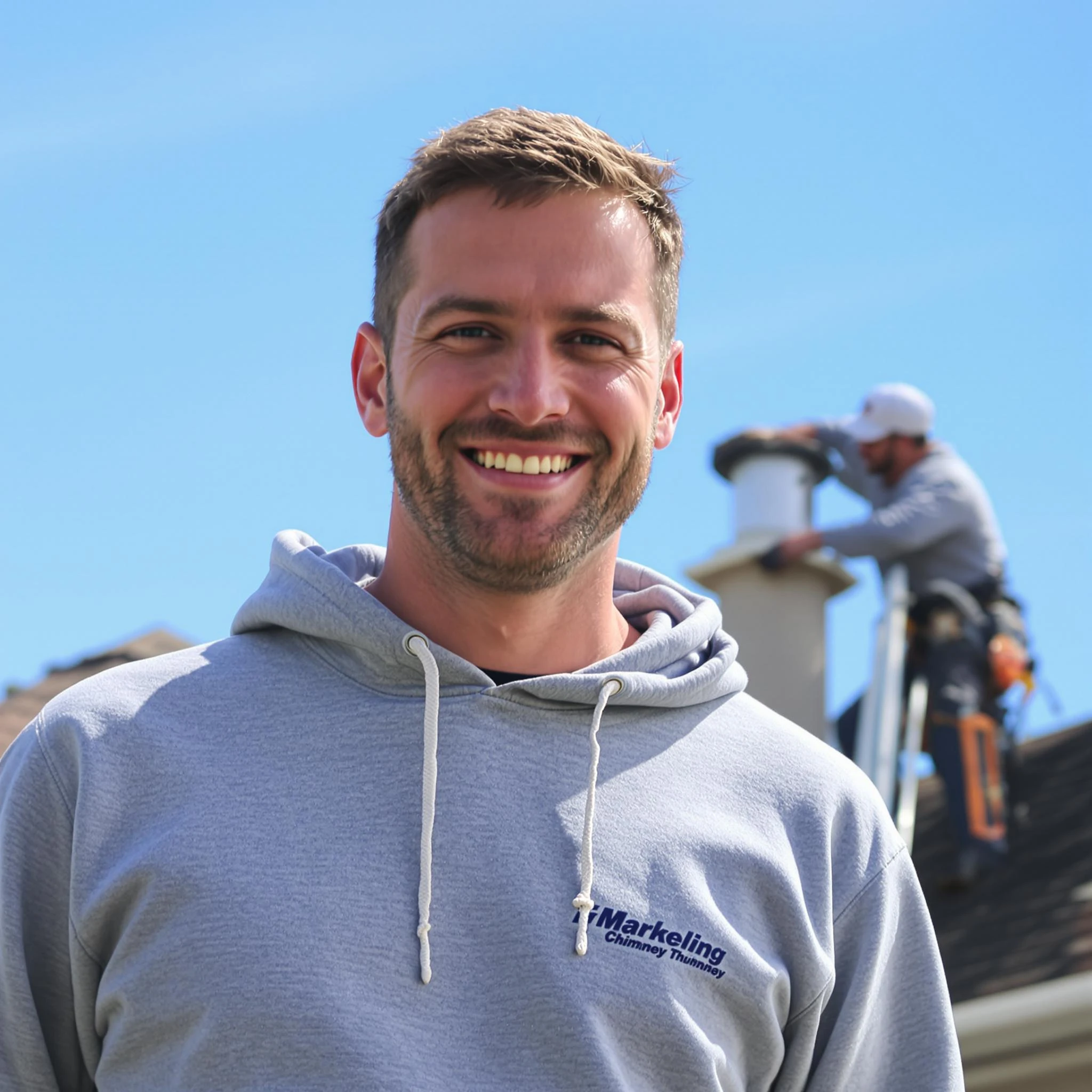 The Woodstock Chimney Sweep team.